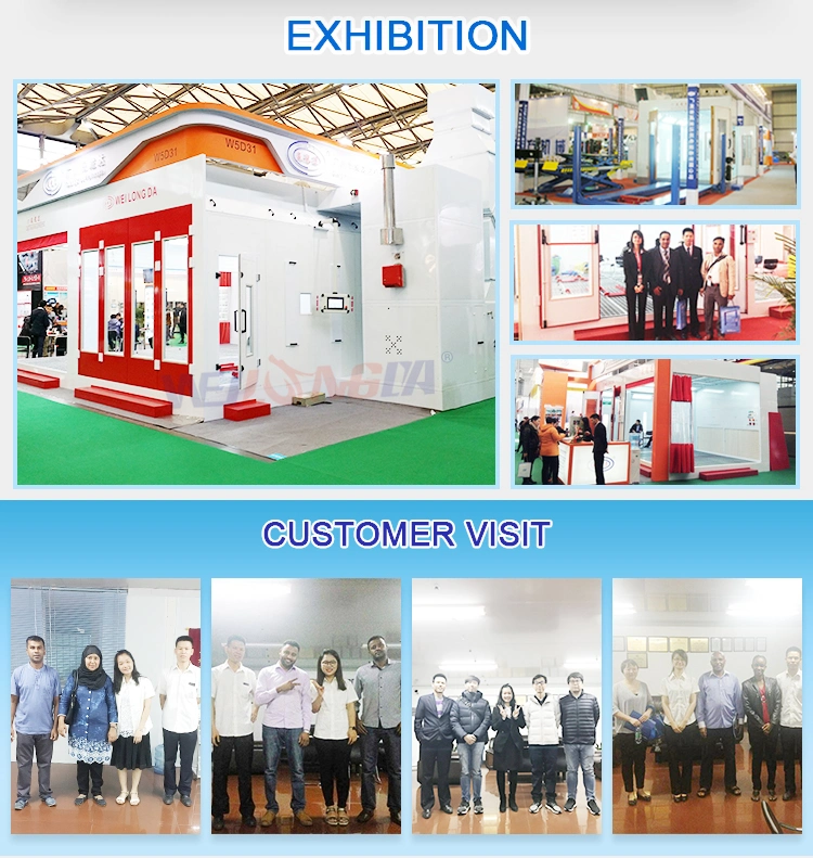 Wld Auto Painting Equipment Car Painting Booth Spray Booth Paint Oven Industrial Spraying Painting Baking Booth/Oven/Room/Chamber Cabine De Pintura CE